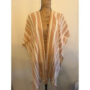 Rays For Days Women’s Striped Wrap Bathing Suit Cover Up One Size
